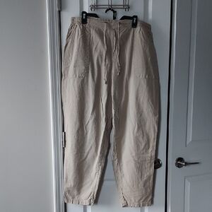 Bobbi Brooks Tan Casual Pants 18w,20w